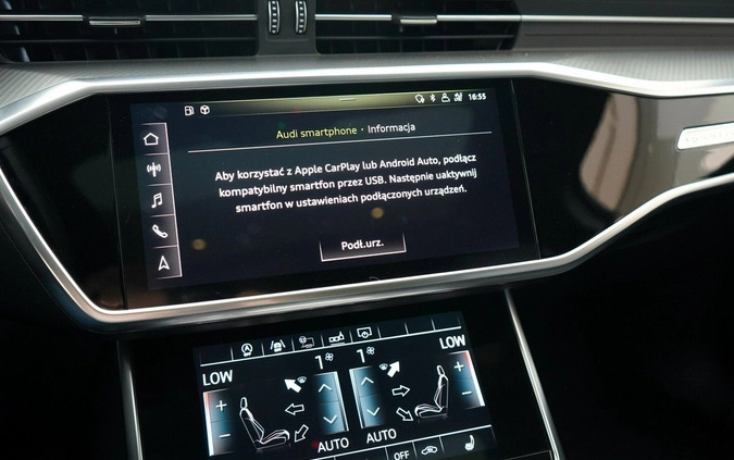 Audi A6 cena 209980 przebieg: 53908, rok produkcji 2019 z Niemcza małe 781